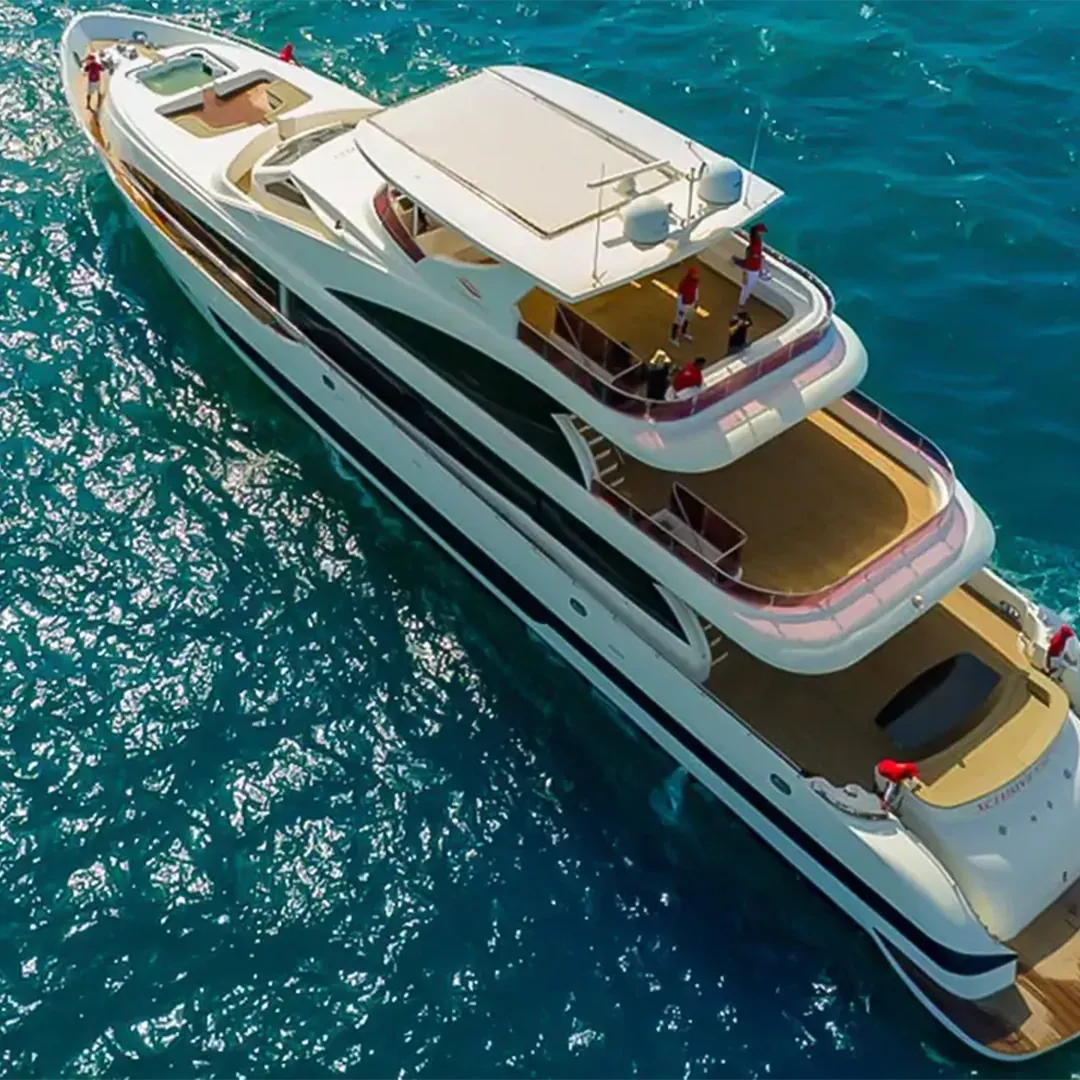 جولة اليخت الفاخر مع تجربة تناول طعام 5 نجوم